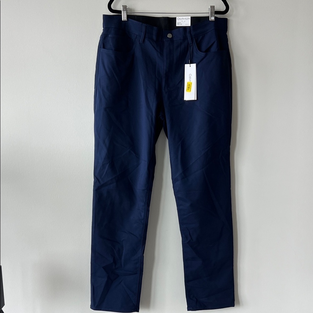 Calvin Klein Navy Blue Men's Pants